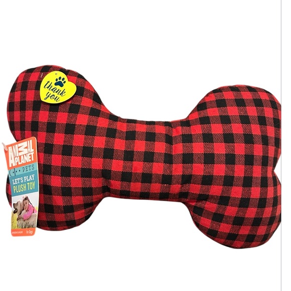 Animal Planet Bone Shaped Dog Toy/Pillow - Picture 1 of 2